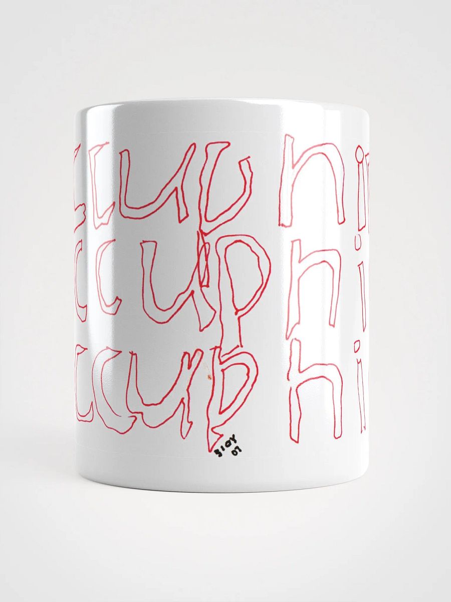Hiccup White Glossy Mug product image (1)