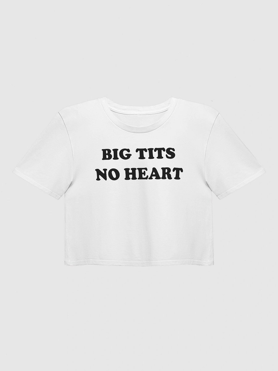 BIG TITS NO HEART Premium Crop Top product image (1)