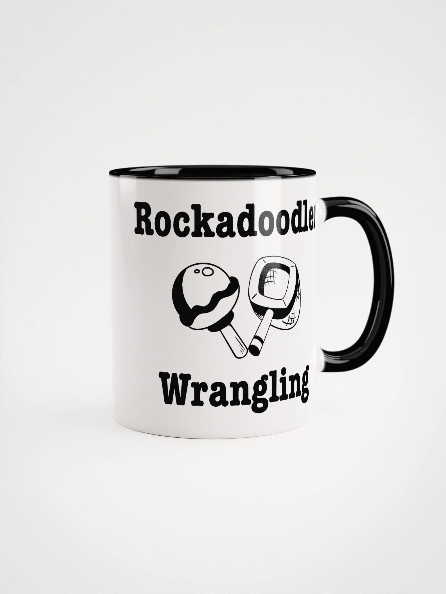 Rockadoodler Wrangling - color mug - double sided product image (1)