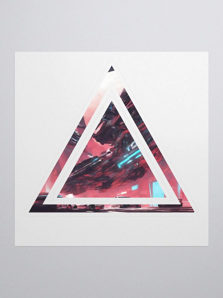 Drift Triangle Sticker product image (3)