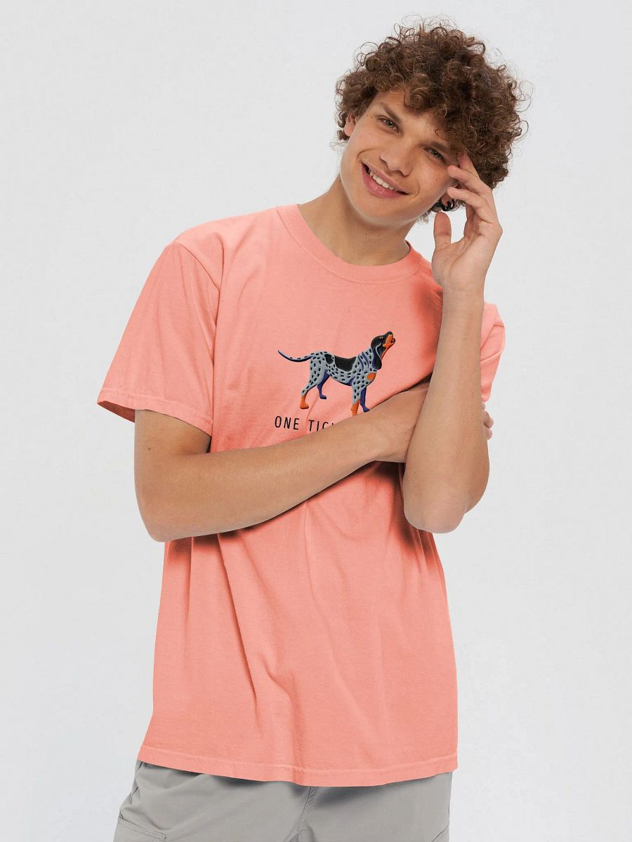 One Tick Pony T-Shirt(Embroidered) of a Bluetick Coonhound product image (11)