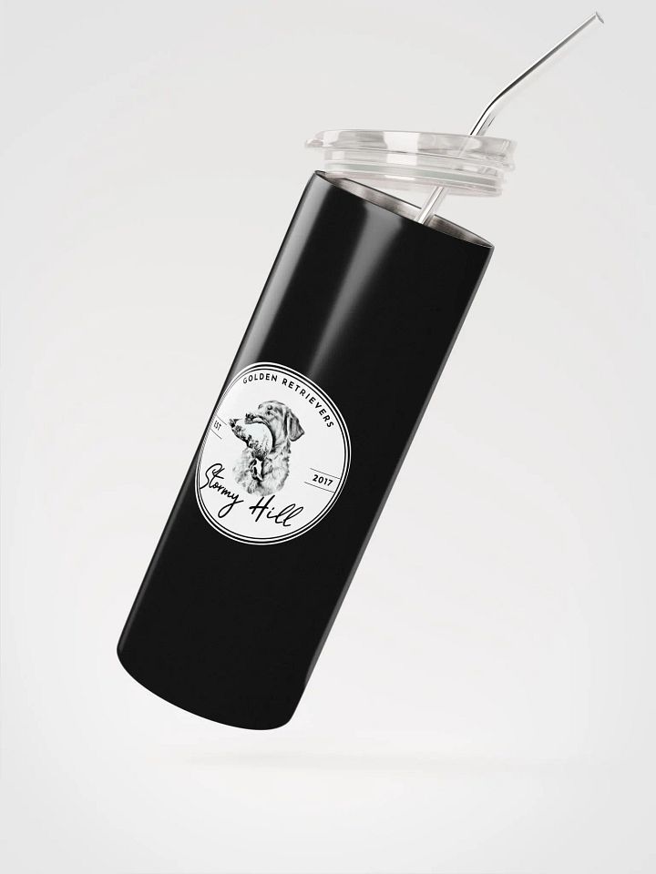 Stainless steel logo tumbler product image (2)