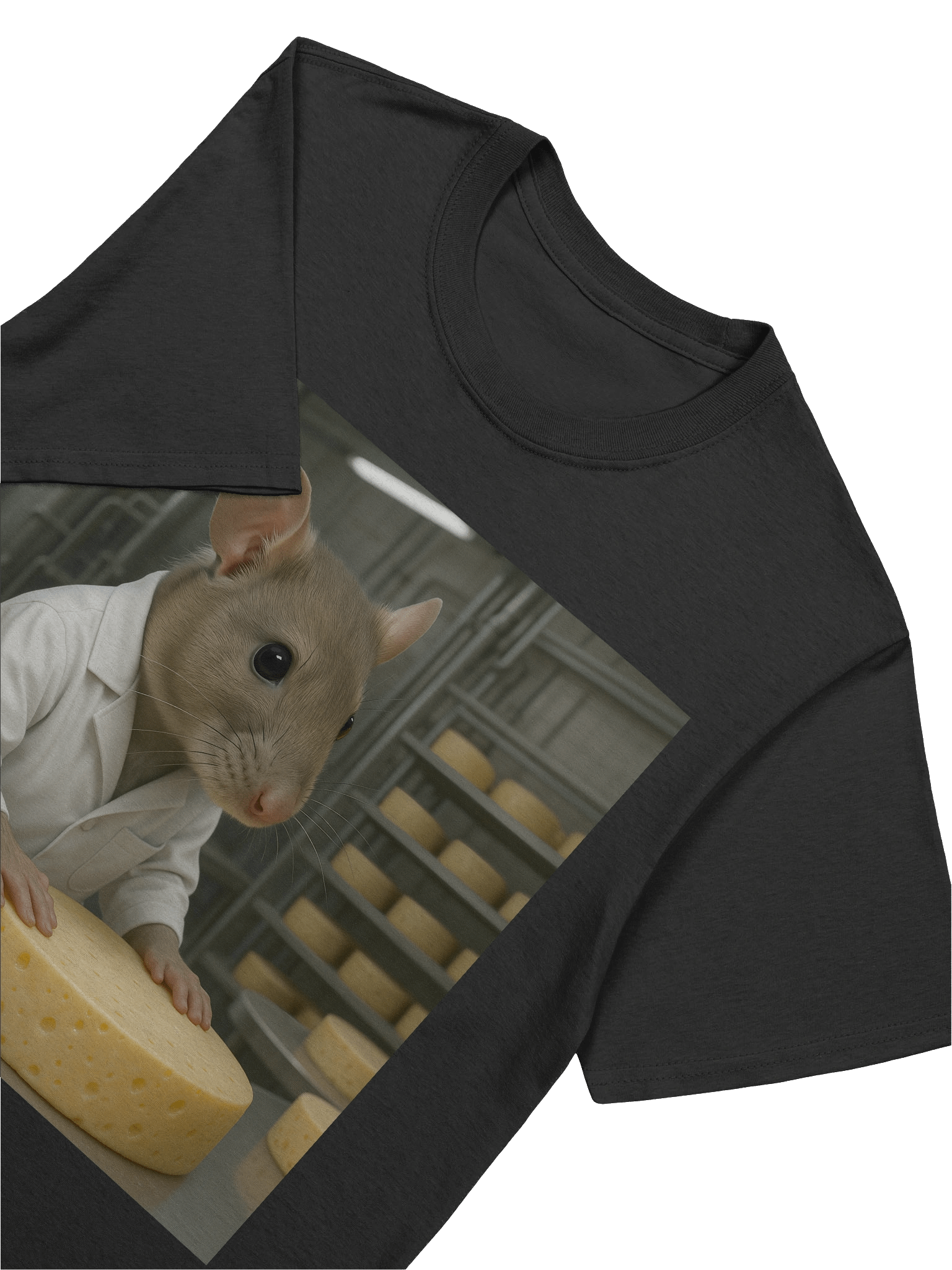 Cheese Factory Mouse T-Shirt product image (61)