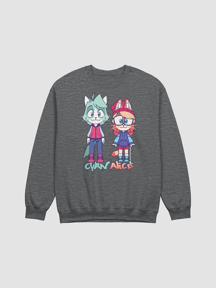 Sweatshirt Cyan Alice Chibi Style product image (2)