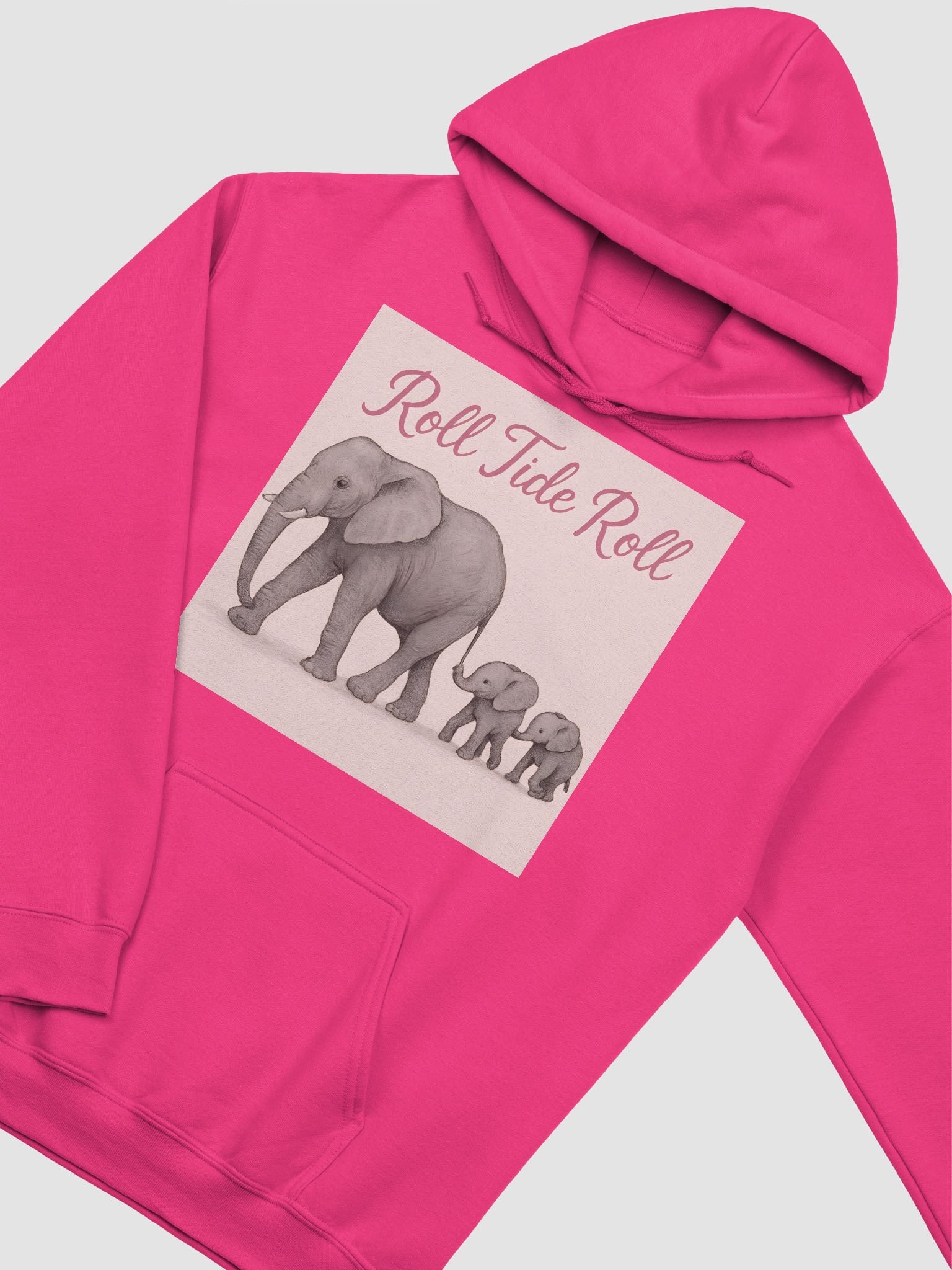 Roll Tide Roll Elephant Line Classic Hoodie product image (3)