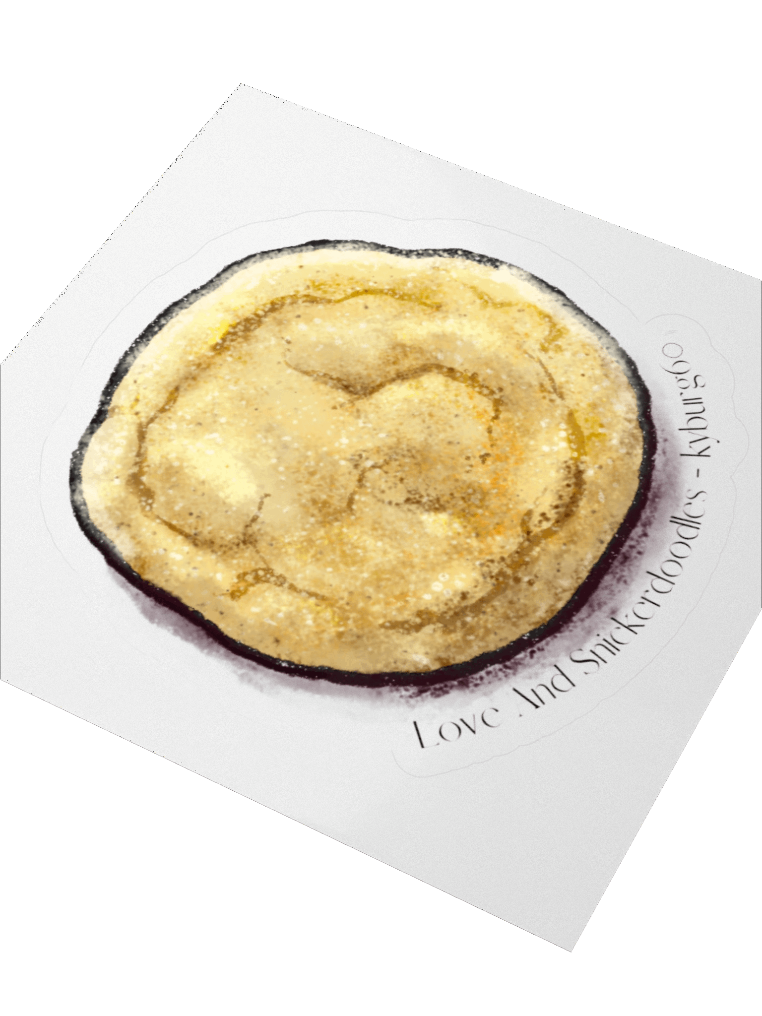 Kyburg60 - Snickerdoodle Kiss Cut Sticker product image (7)