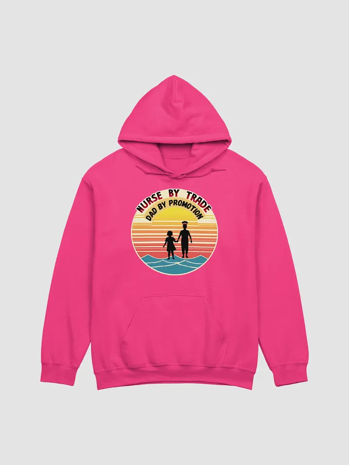 Sunset Silhouette Nurse Dad Hoodie product image (5)