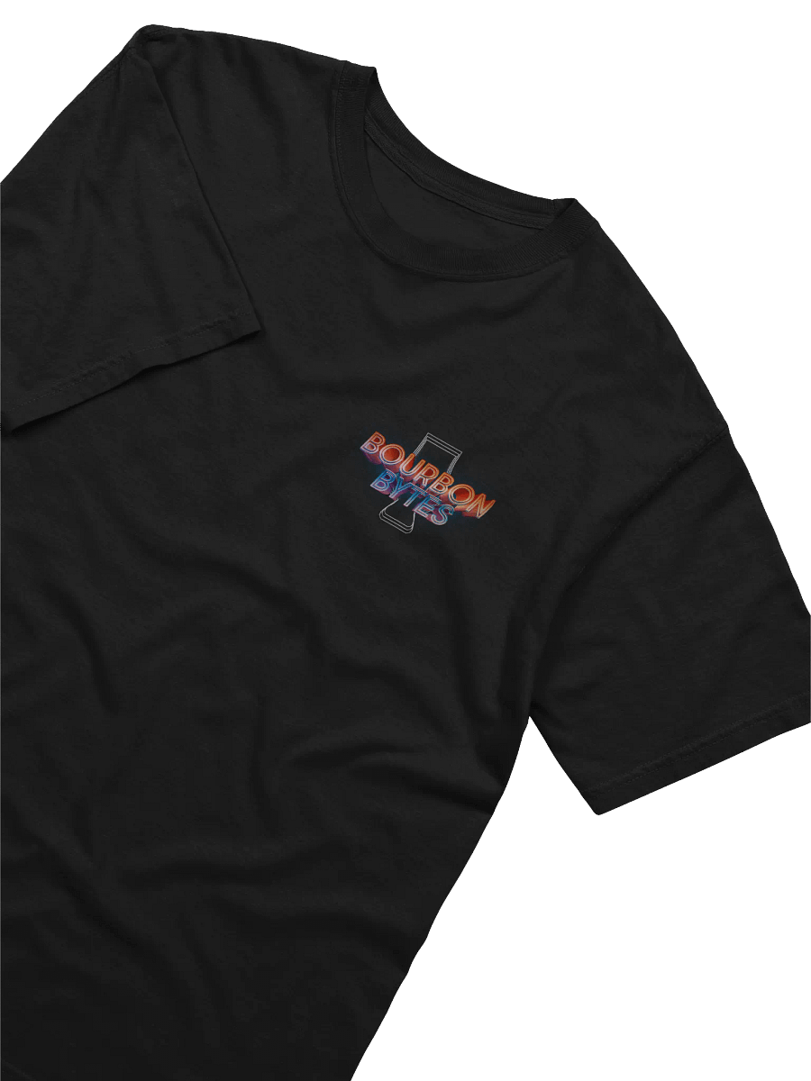 Bourbon Bytes Left Chest Logo Heavyweight Tee product image (2)
