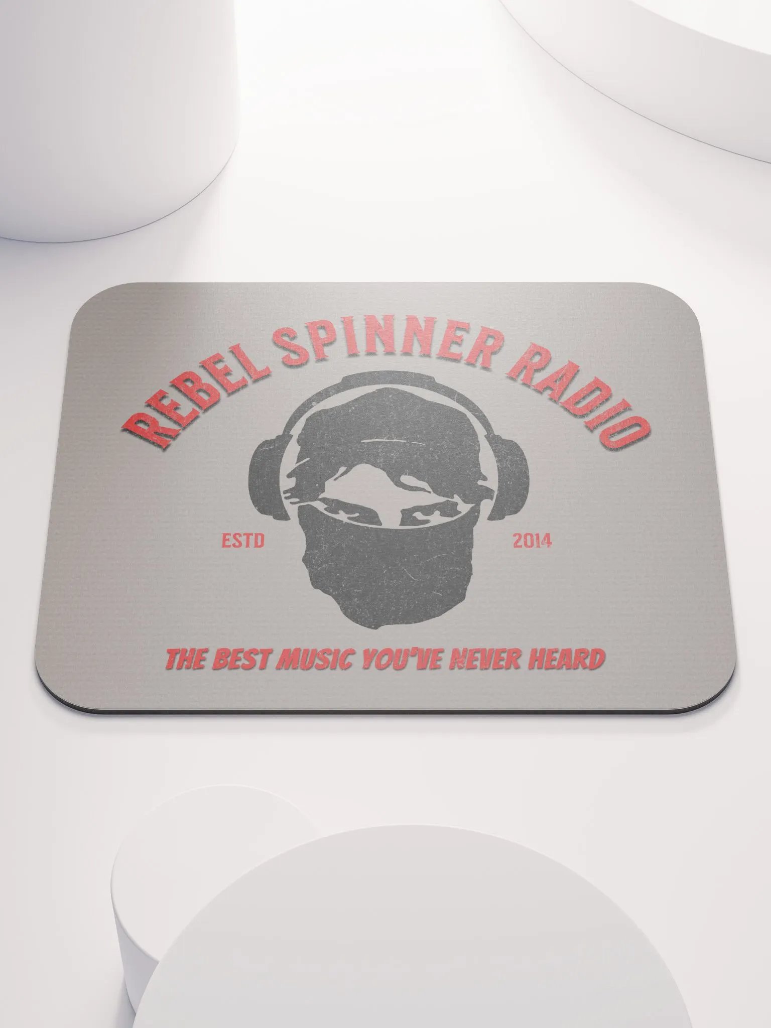 Rebel Spinner Radio Mousepad product image (1)