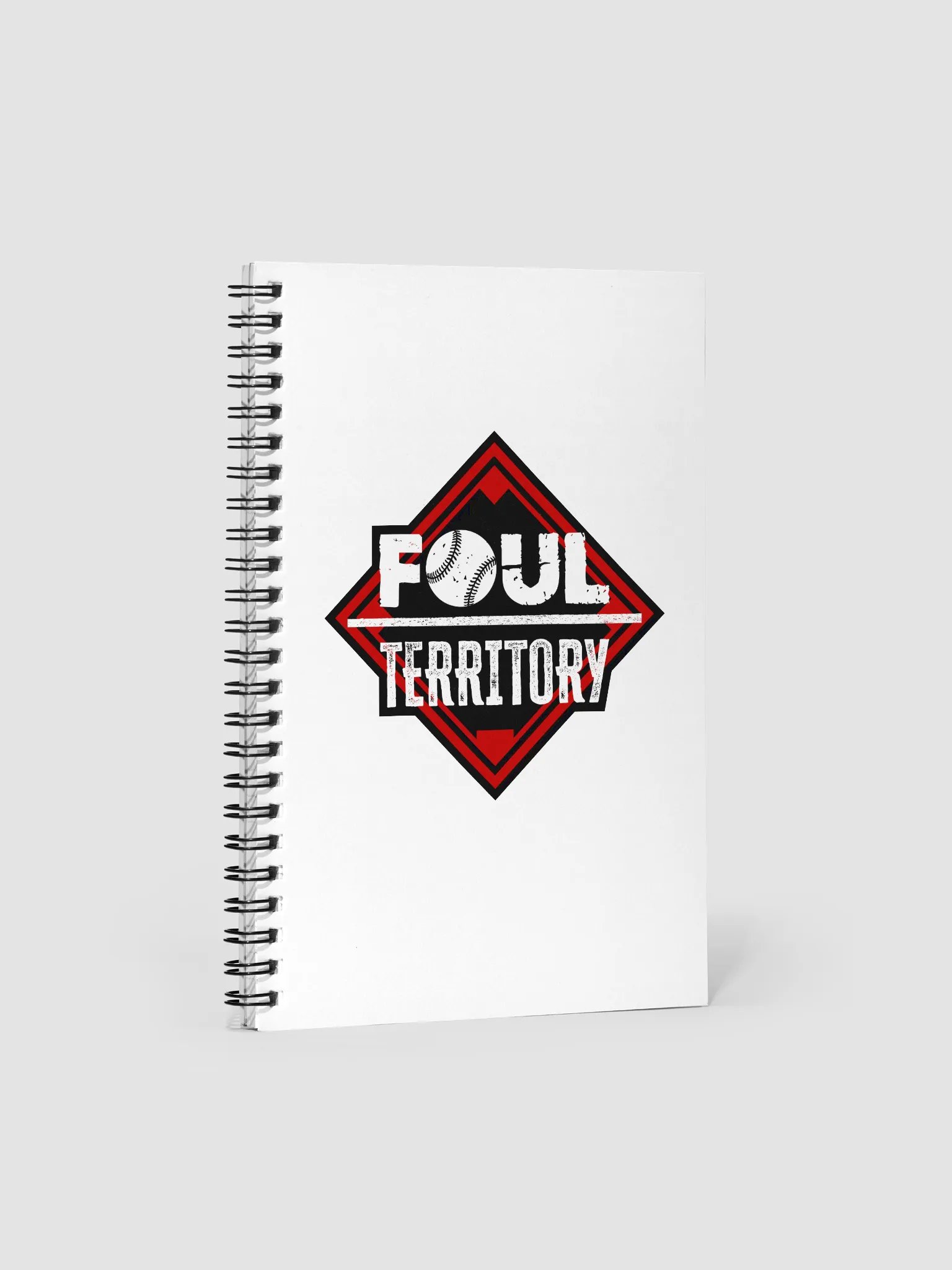 Foul Territory Spiral Notebook product image (1)