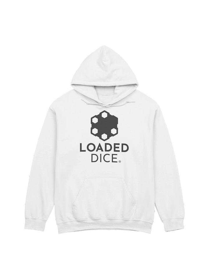Loaded Dice Graphic Hoodie White product image (1)