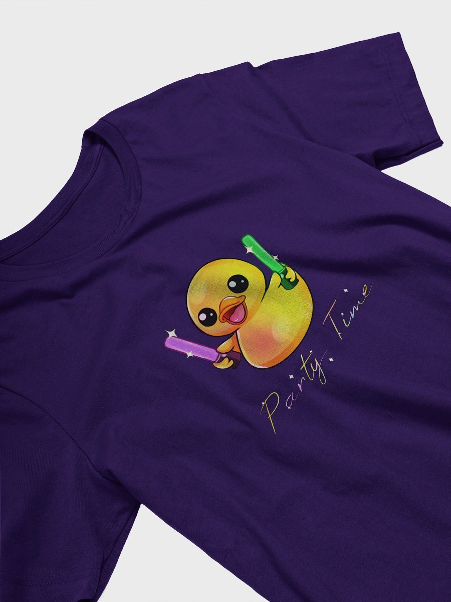 Party Time Raver Ducky Womens Tee 100% Cotton product image (3)