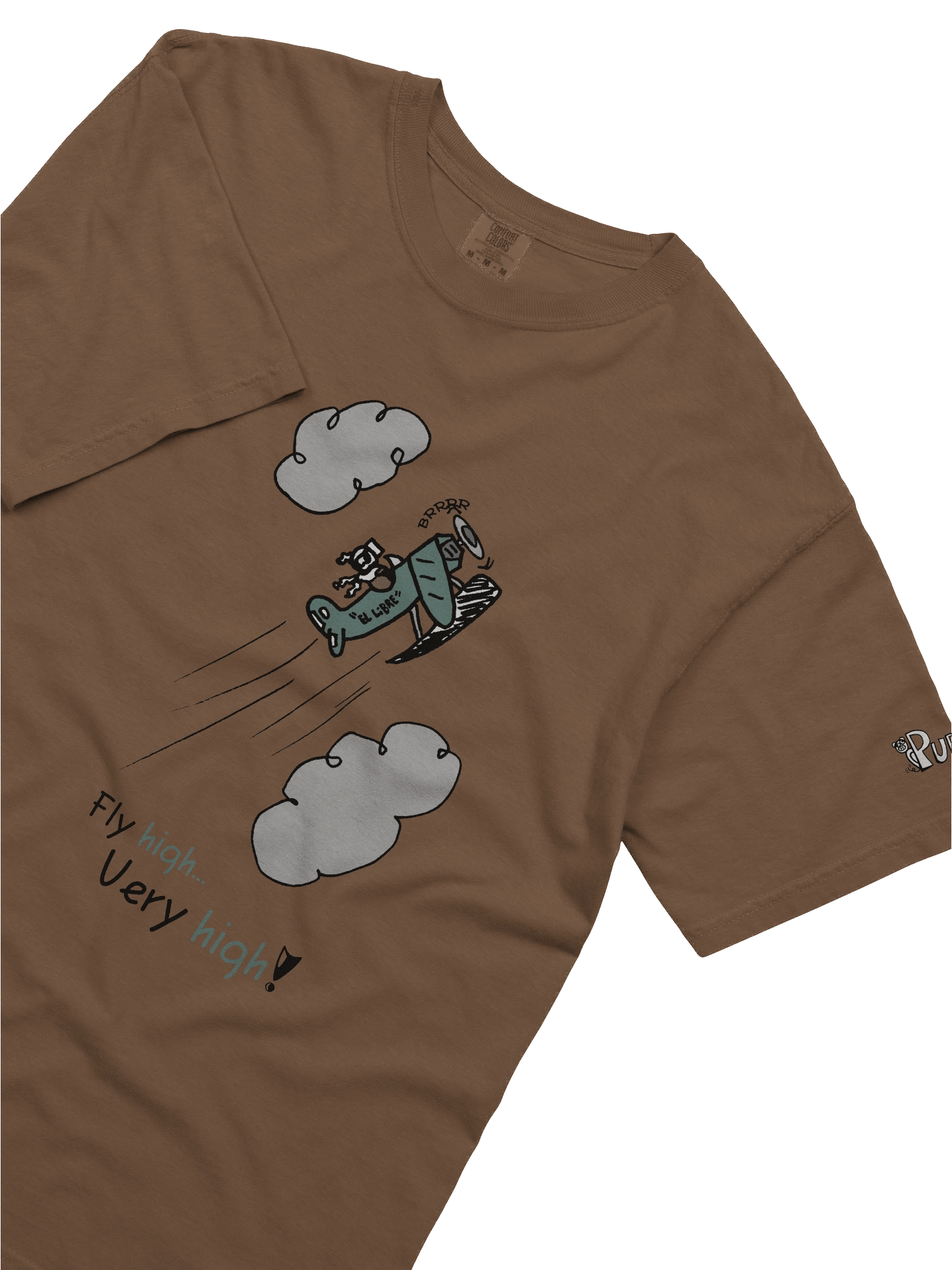 'Fly High' Pupsies! Heavyweight T-Shirt product image (5)