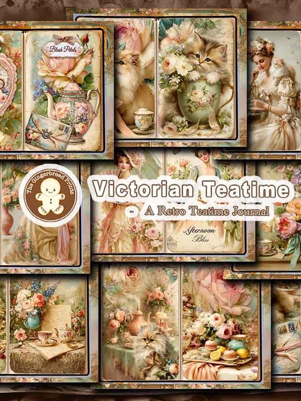 Victorian Teatime Journal Digital Download product image (6)