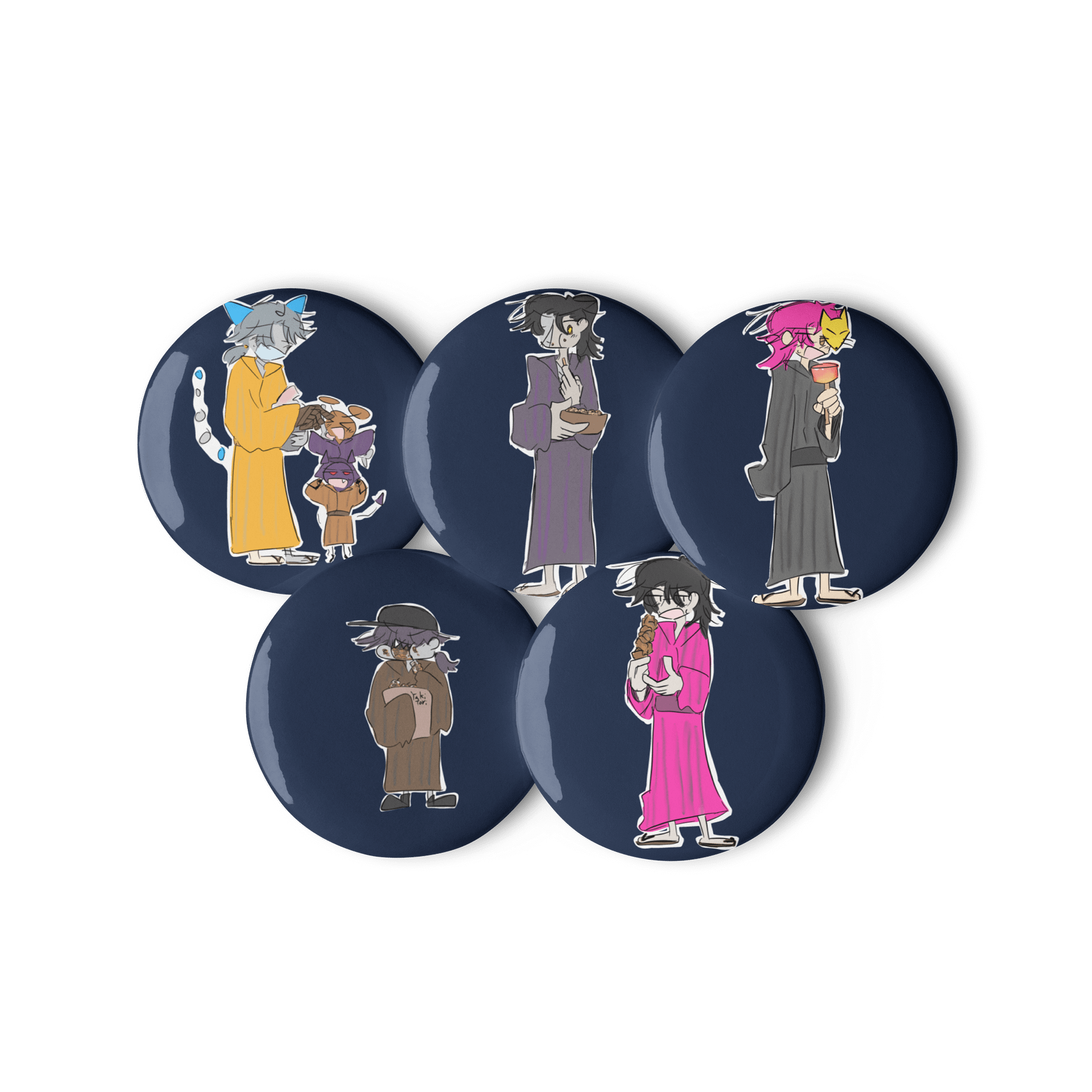 Moon Savers Pin buttons August product image (3)