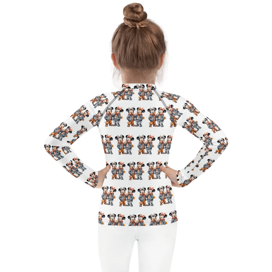 Cartoon Duo Adventure All-Over Print Rash Guard product image (2)