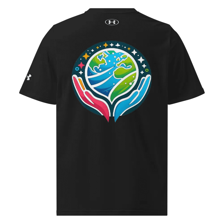 Cosmic Embrace Earth T-shirt product image (4)