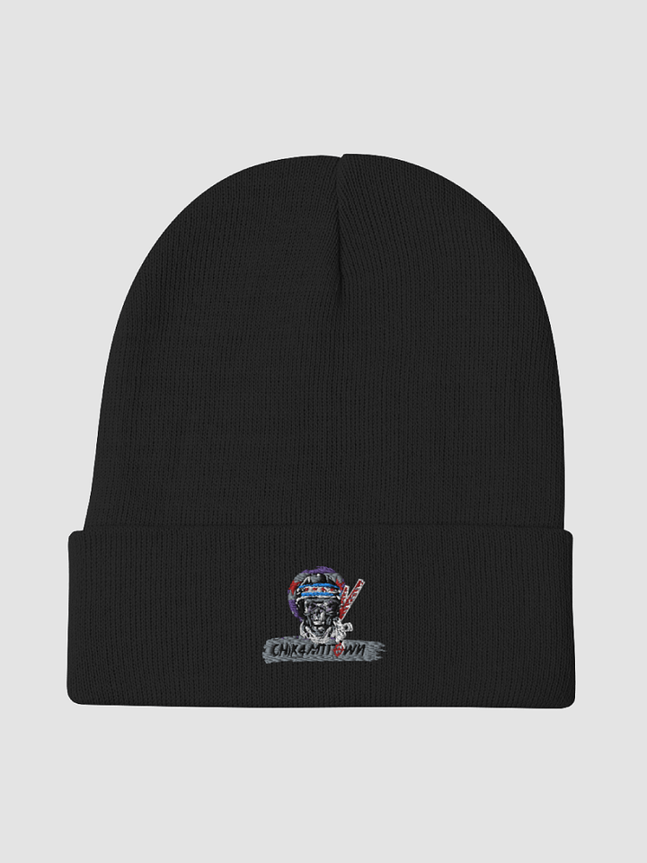 [chikamigear] Embroidered Beanie product image (1)
