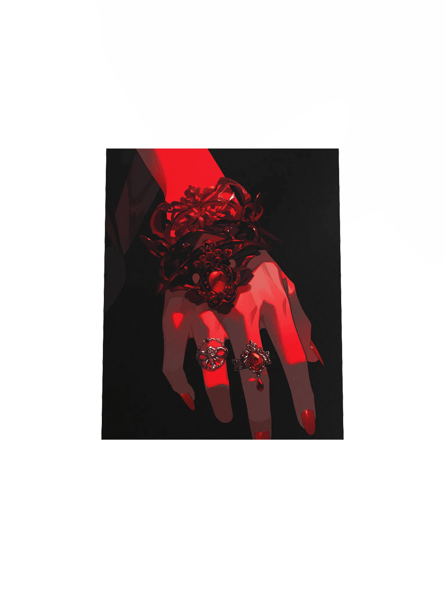 Gothic Floral Adornments Poster product image (22)