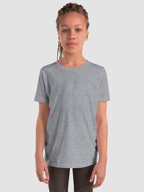 Photo showing Bella+Canvas Youth Short Sleeve T-Shirt