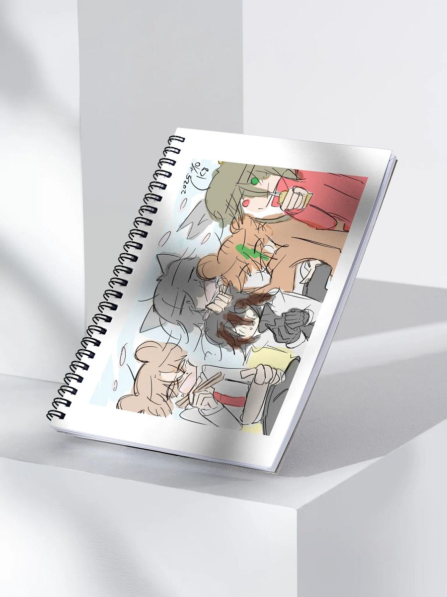 Finding a new member for this blog April notebook product image (3)