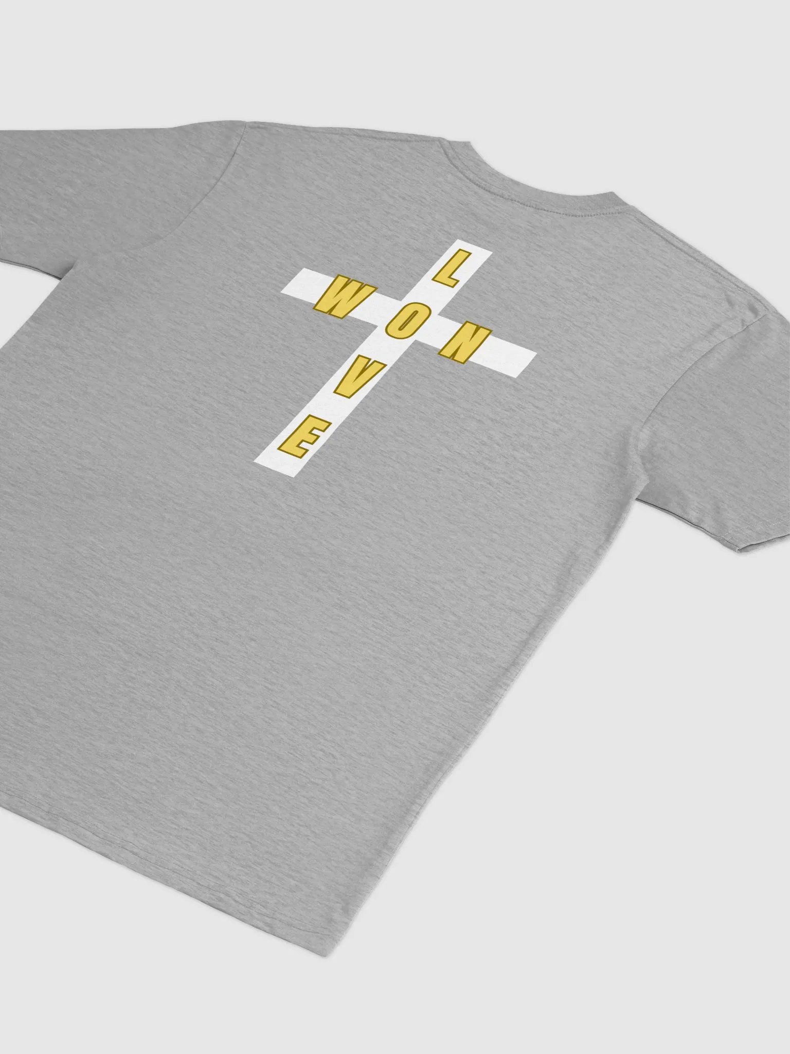 "Love Won" Graphic Heavy T-shirt product image (4)