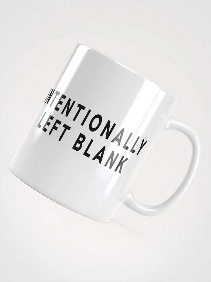 INTENTIONALLY LEFT BLANK - MUG product image (2)