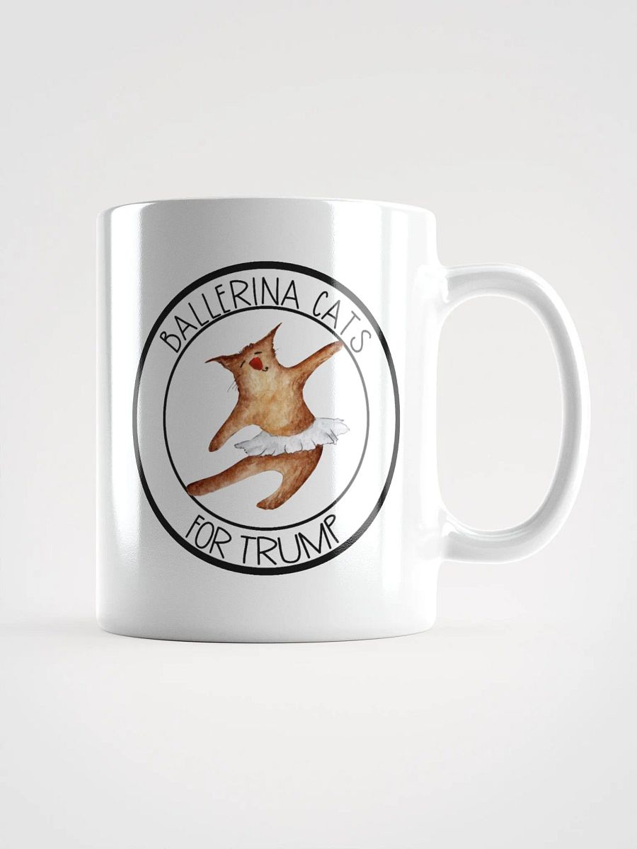 Dancing Ballerina Cat For Trump Mug product image (1)