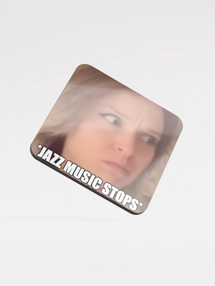*JAZZ MUSIC STOPS* Coaster product image (1)