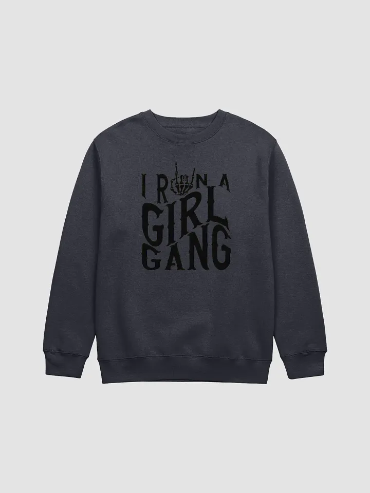 I Run A Girl Gang Unisex Long Sleeve Sweatshirt product image (3)