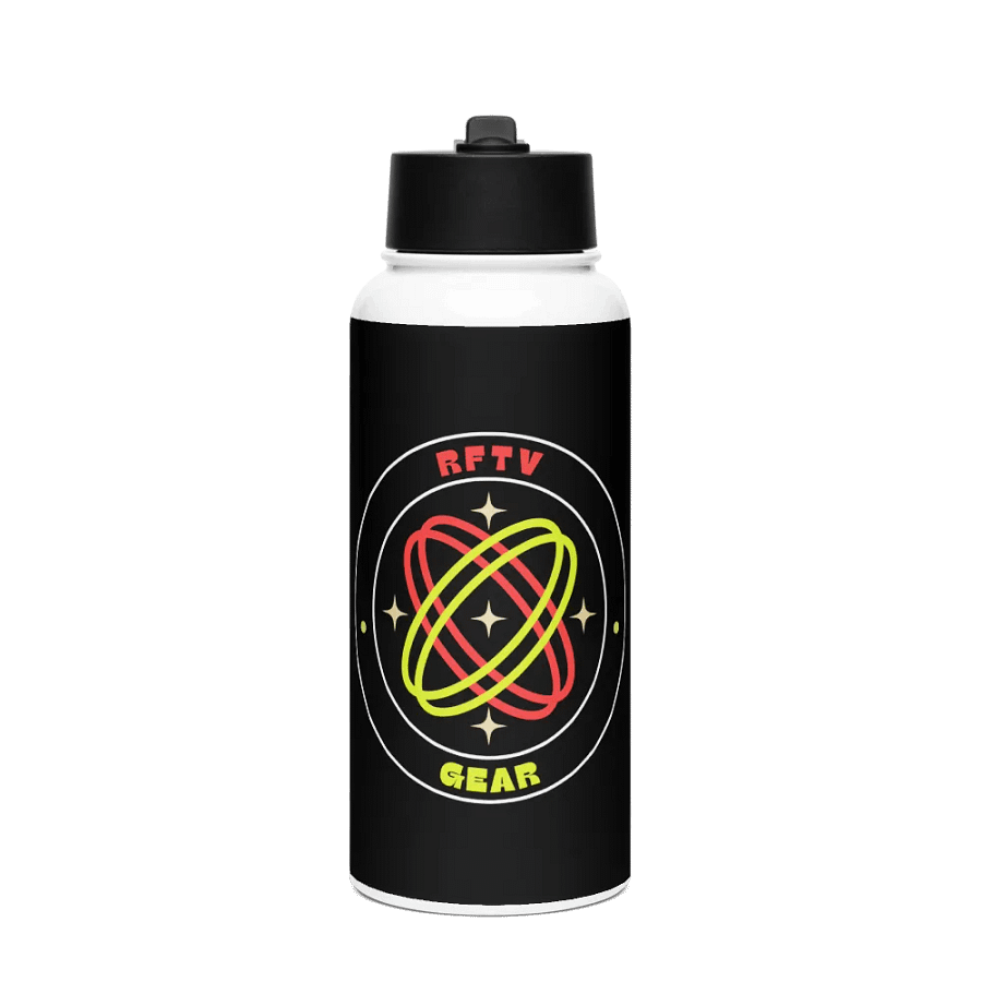 RFTV Gear Stainless Steel Water Bottle w/ straw lid product image (1)