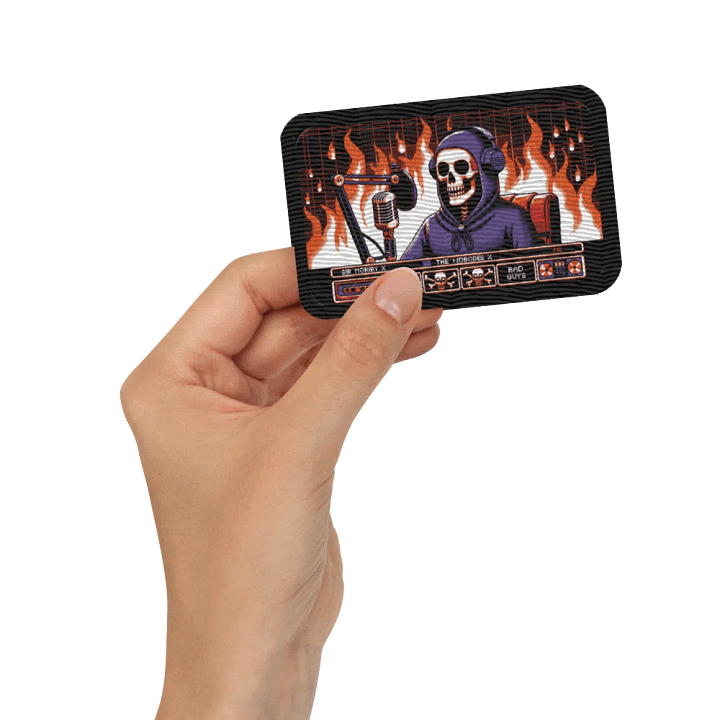 Morbid Embroidered Rectangle Patch product image (2)