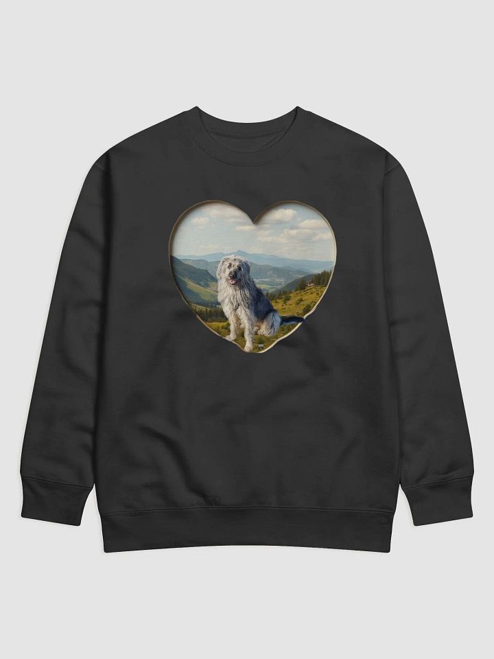 Hund Jimmy Herz Berge Landschaft product image (1)