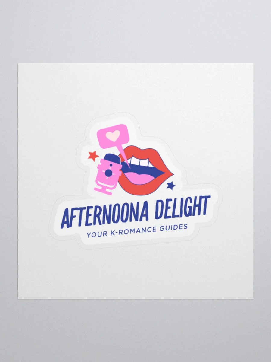 AfterNoona Delight Logo Sticker product image (1)