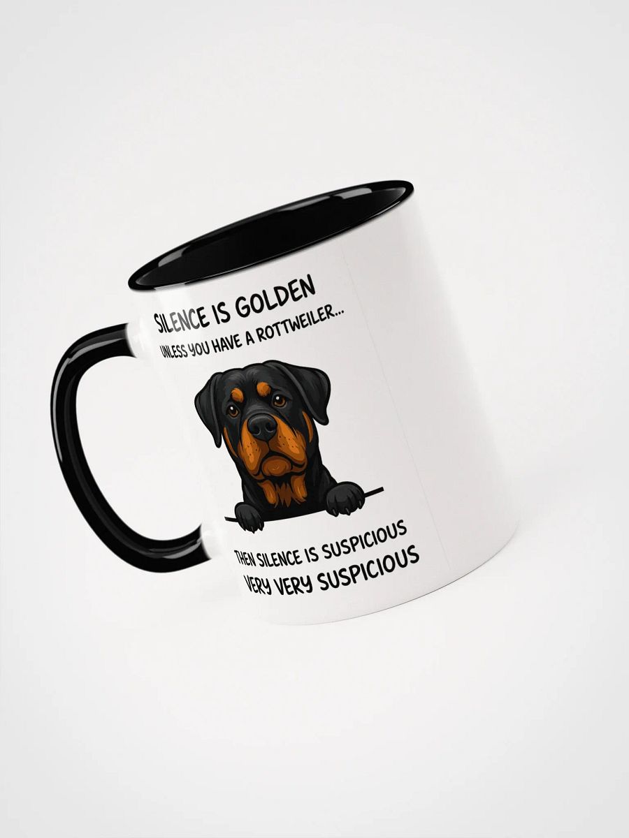 Rottweiler Suspicious Silence Ceramic Mug product image (18)