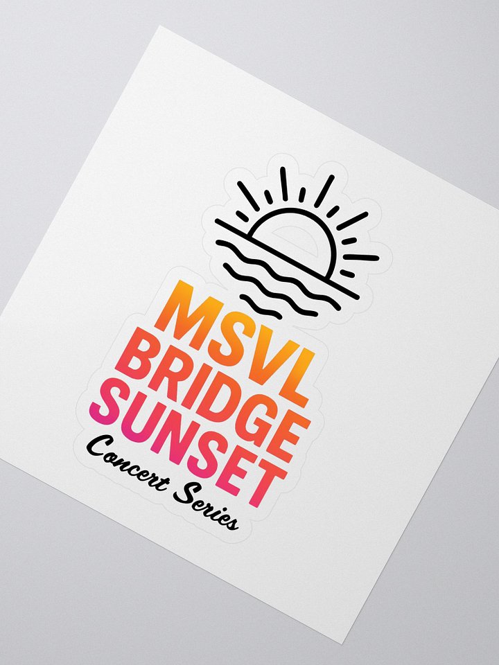 MSVL Sunset Sticker product image (1)
