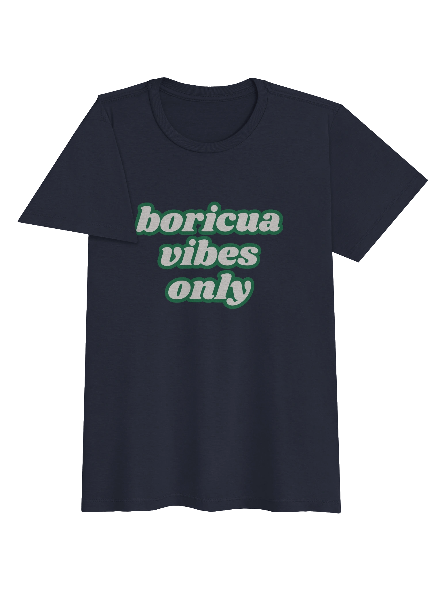 Boricua Vibes Only T-Shirt Mujer product image (2)