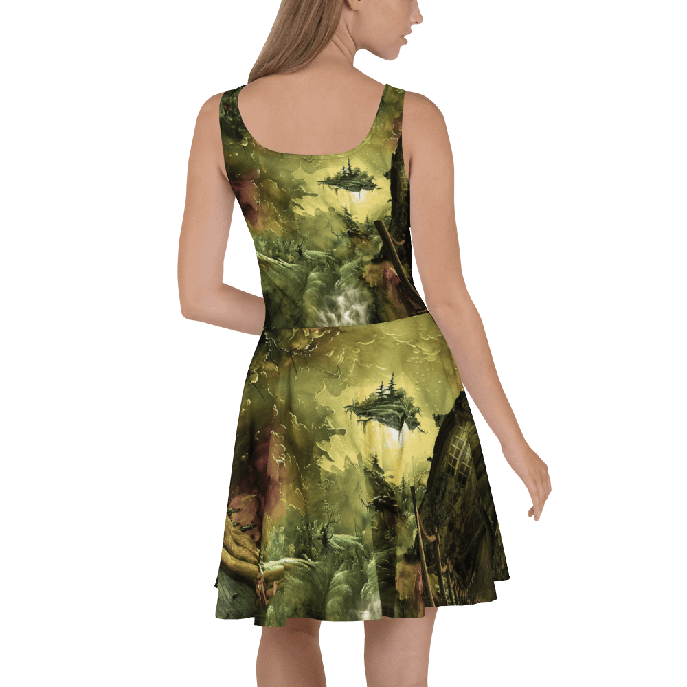 'Elven Stories - Mystical Journey' All-Over Print Skater Dress product image (4)