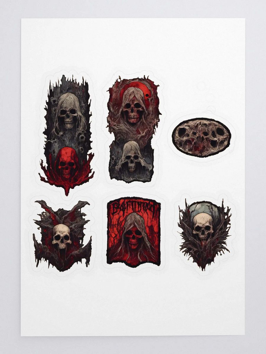 Death Metal Sticker Set product image (3)