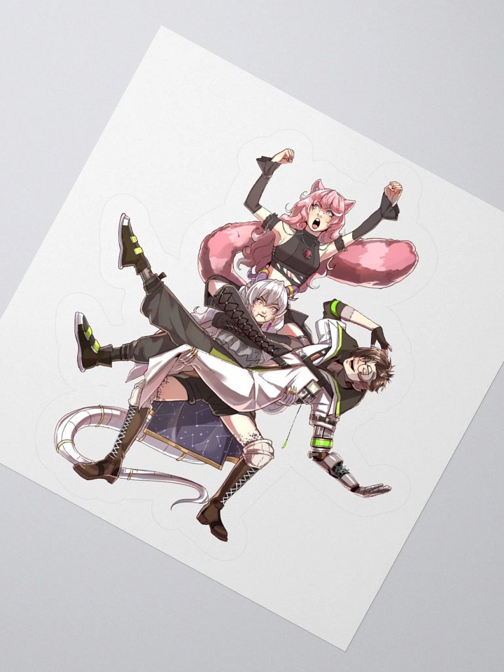 Powerscuff Stack Sticker product image (2)