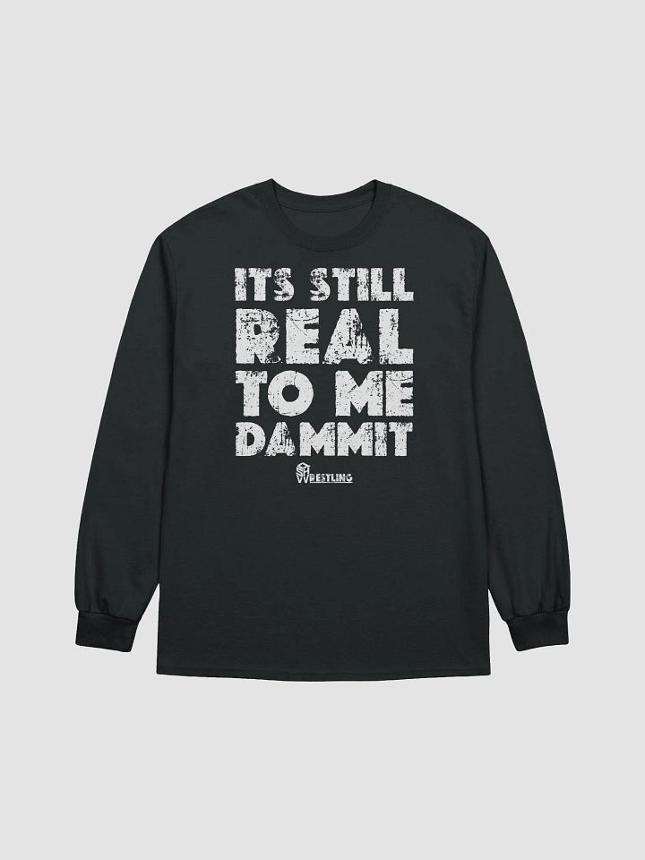 QSHW REAL TO ME (WHITE DESIGN) LONG T-SHIRT product image (4)