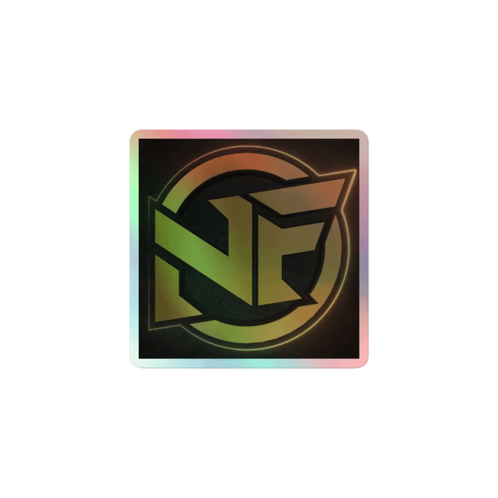 NF Holographic Sticker product image (1)