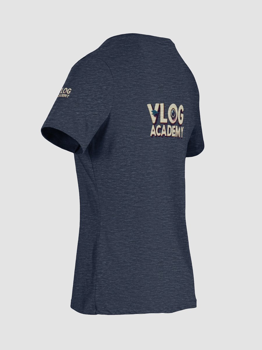Vlog Academy Bella + Canvas Women's Relaxed V-Neck T-Shirt product image (45)
