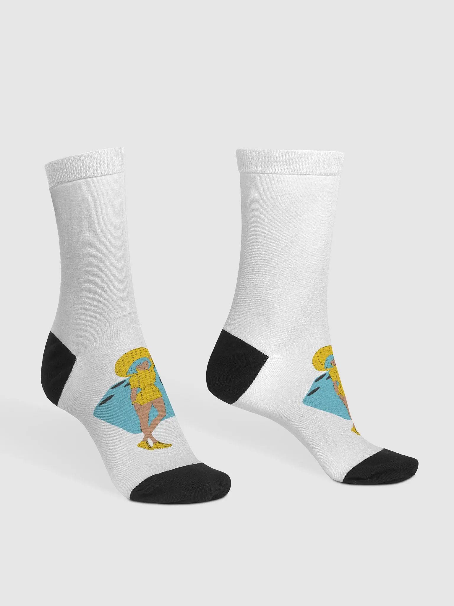 DiceGirl Sustainable Crew Socks product image (3)