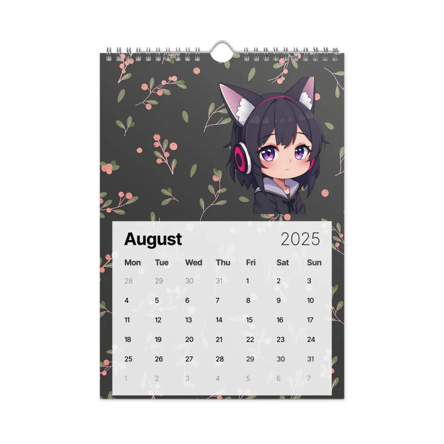 Anime Fox Calendar 2025 product image (2)