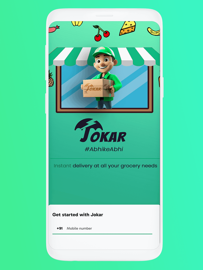 Ionic Jokar (All-in-One Delivery – Dunzo Clone) App Template product image (8)
