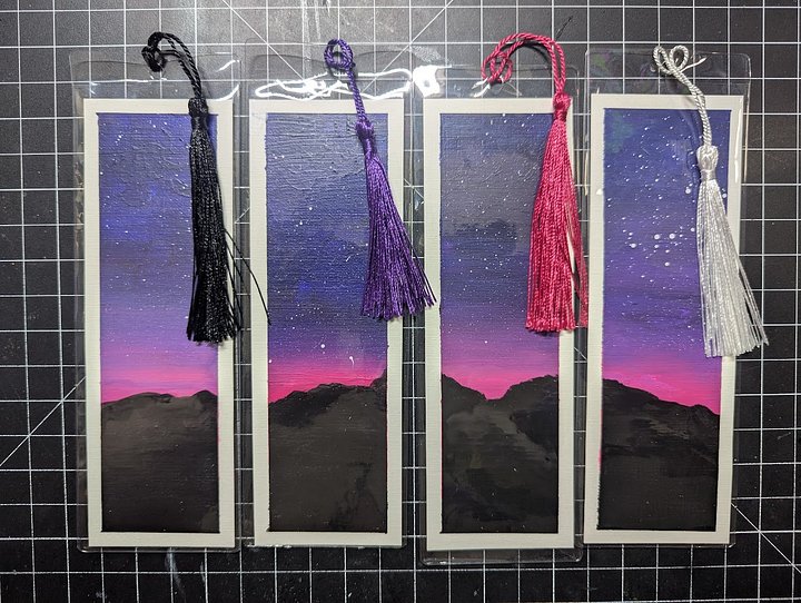 Bookmark - Night Sky (Acrylic) product image (1)