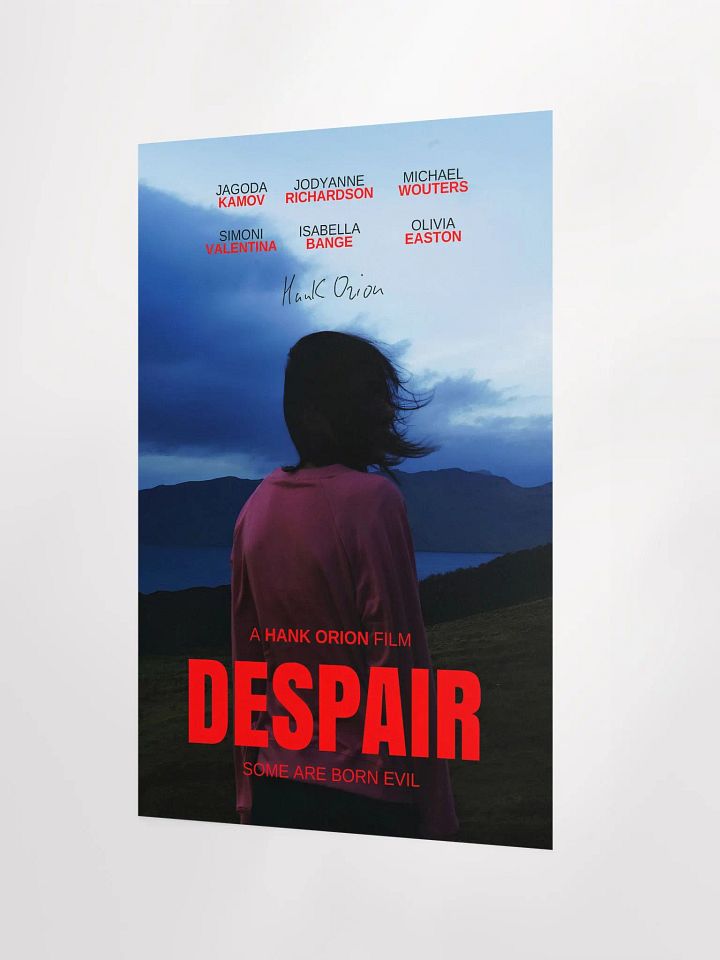 Despair - Official Signed Movie Poster | A Film by Hank Orion product image (3)