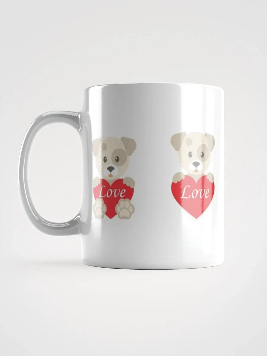 White Glossy Mug Cute Bear product image (6)