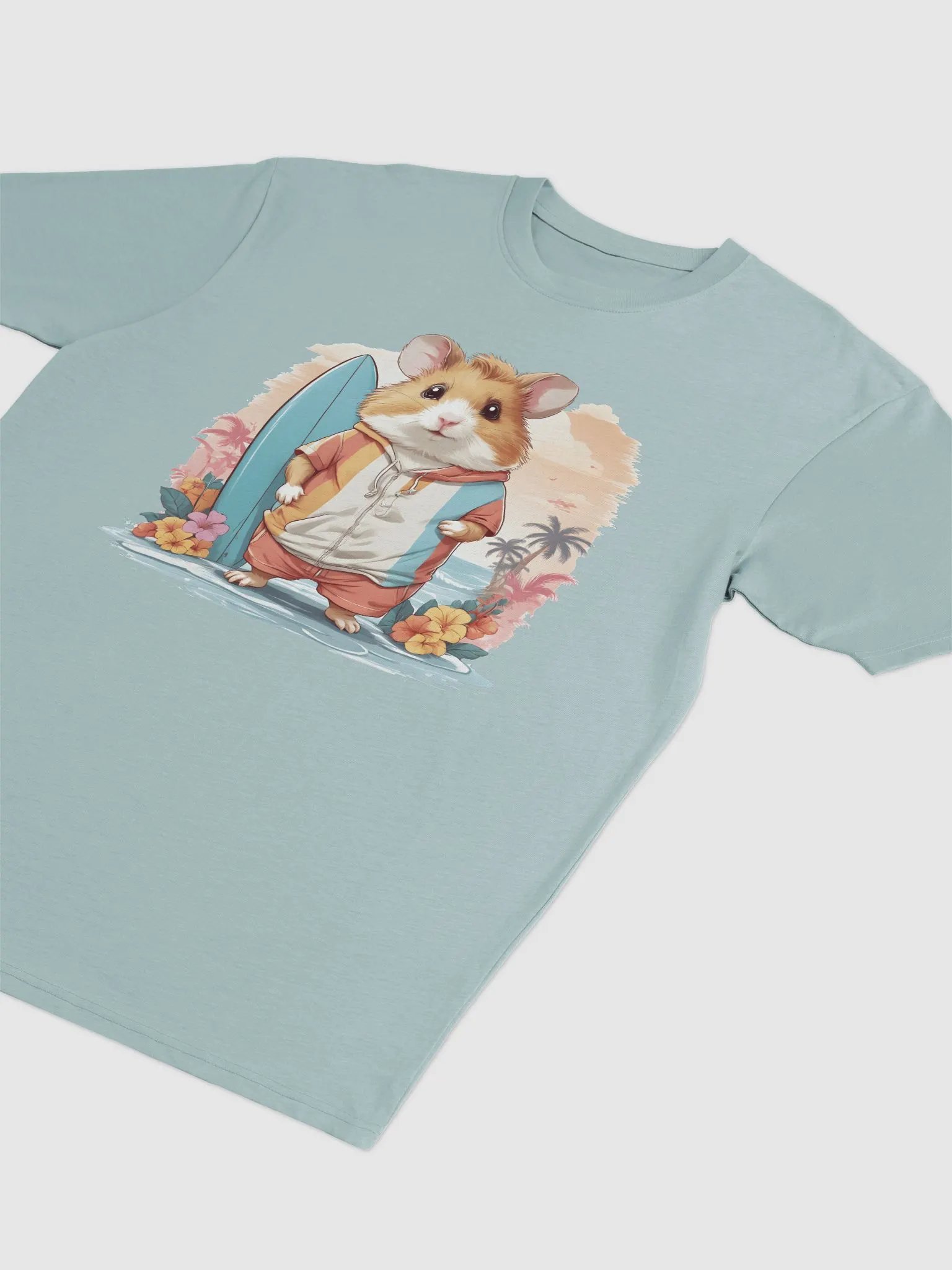 Surfing Hamster Men's Tee product image (15)
